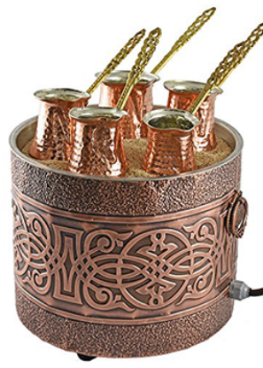 Syracuse Coffee - turkish coffee in sand