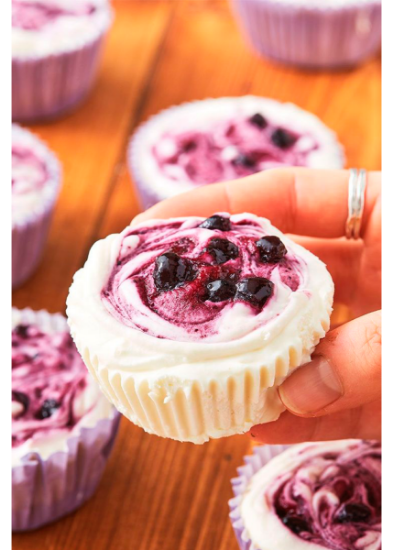 Syracuse Coffee - keto wild blueberries cheesecake