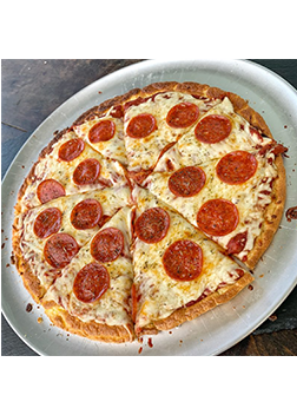 Syracuse Coffee - keto cheese pizza pepperoni