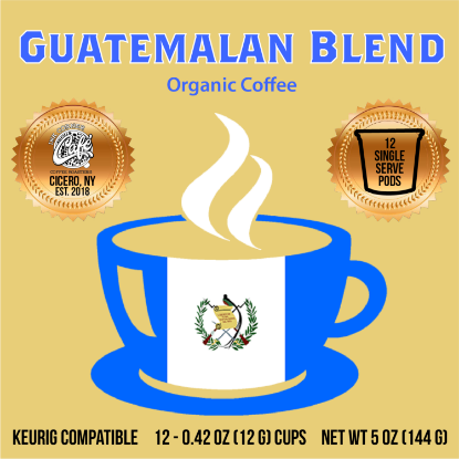 Syracuse Coffee - 24 k cups guatemalan blend organic coffee