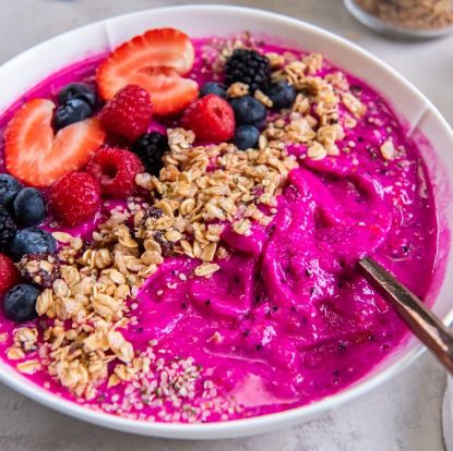 Syracuse Coffee - dragon fruit bowl