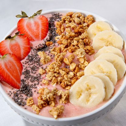 Syracuse Coffee - strawberry banana bowl