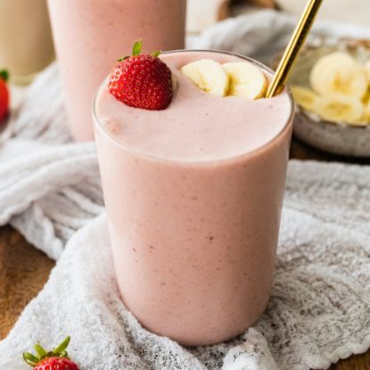 Syracuse Coffee - strawberry banana smoothie